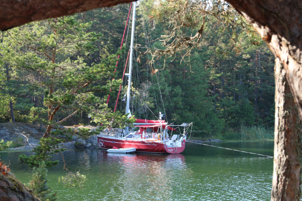 Mooring north of Fjärdlång